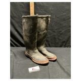 Rubber boots size 10
