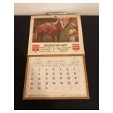 Wayne feeds calendar 1967