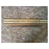 Advertiser yard Sticks