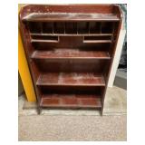 Wooden shelf