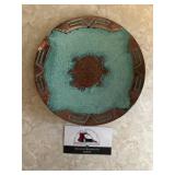 Copper turtle plate