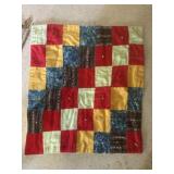 Vintage baby quilt