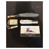 Barlow and misc  pocket knives