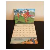 Standard 1973 Lamoni Iowa advertiser calendar