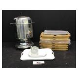 Serving Trays & Percolator