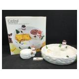Snowman Platter
