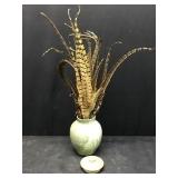 Pottery with Feathers