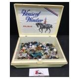 Cigar box with Buttons