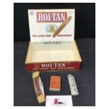 Cigar Box and Lighters