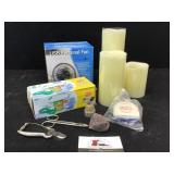 Fan, Candles and Misc