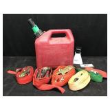 Straps and Gas Can
