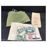 Water bag, Winchester Bag, & Seed Sac