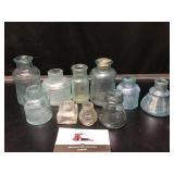 Ink Well and Misc Bottles