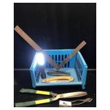 Light, Bin and Tools