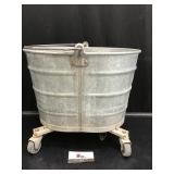 Galvanized Mop Bucket