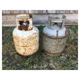 Two Propane Tanks