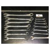 Combination End Wrenches