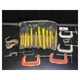 Chisels Punches and Clamps