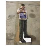 Cardboard Stand Up Advertiser