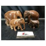 Wood Elephants