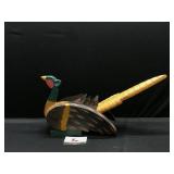 Hand Crafted Wooden Pheasant