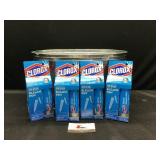 Coca-Cola Tin Bucket & Clorox Bleach pens