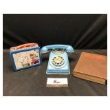 Telephone, Lunchbox, & Roy Rogers Book
