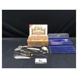 Vintage Drafting Set & Misc
