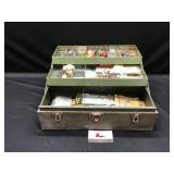 Vintage Metal Tackle Box