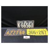 Vintage License Plates