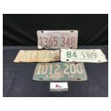 Vintage License Plates