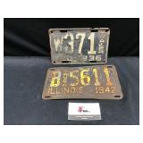 Vintage License Plates