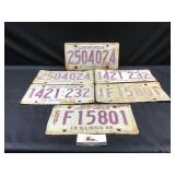 Vintage License Plates