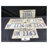 Vintage License Plates