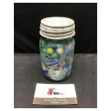 Ball Jar of Marbles