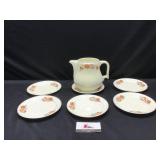 Hall Pitcher & Plates