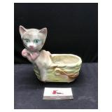 Vintage Kitten Vase