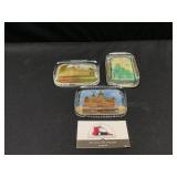 Three Historic Paperweights