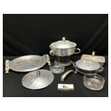 Hammered Metal Decor