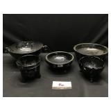 Black Glassware