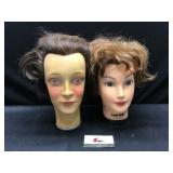 Two Mannequin Heads