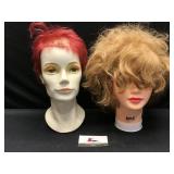 Two Mannequin Heads