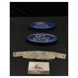 Farmall Emblem & Ford Containers