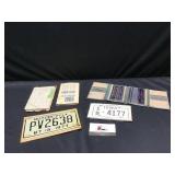 1977 Iowa Motorcycle Plate, Map & Kwik Klik