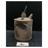 Rustic Oil Can