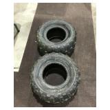 Two Dunlop AT21 x 7R10 Tires