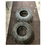 Two Dunlop AT20 X10-9 Tires