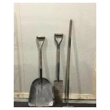 Shovels and Hoe