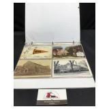 Vintage Post Card Album-Grinell