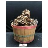 Basket of Pinecones